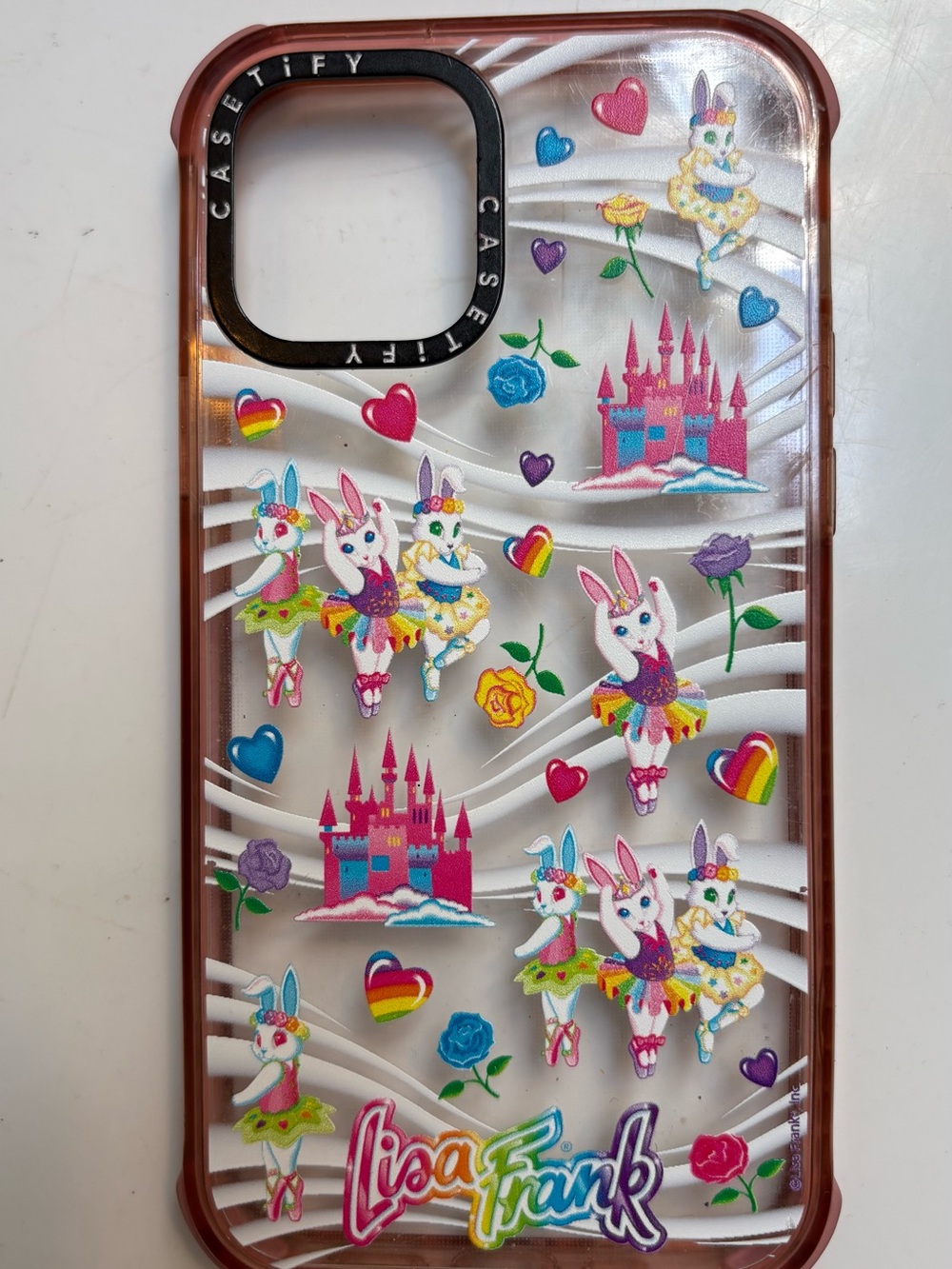 Casetify Lisa Frank Ballerina Bunnies iPhone 12 Case